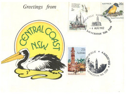 (FF 24) Australia - Greetings From Central Coast & Gosford (2 Covers 1980's) - Andere & Zonder Classificatie