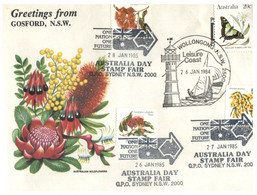 (FF 24) Australia - Greetings From Gosford & Australia (2 Covers 1980's) - Altri & Non Classificati