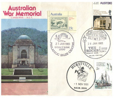 (FF 24) Australia - Australian War Memorial - Canberra  (1 Cover 1983) - Autres & Non Classés
