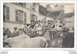 CPA 95 Gonesse Cavalcade 1906 Char Des Quatres Saisons - Gonesse