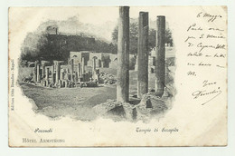 POZZUOLI - TEMPIO DI SCAPIDE  - VIAGGIATA  FP - Pozzuoli