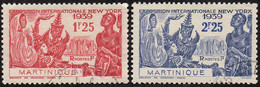 Détail De La Série Exposition Internationale De New York Obl. Martinique N° 168 Et 169 - 1939 Exposition Internationale De New-York