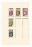 JC ,  FEUILLE : 5 TIMBRES  , REUNION , Neufs, Frais Fr 1.95€ - Nuevos