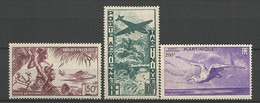 MARTINIQUE PA N° 13 à 15 NEUF* Trace De CHARNIERE Le N° 15 Est **/ MH - Luftpost