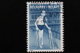 1962,BELGIQUE Y&T NO 1229 3f+1f BLEU..(Au Profit D'institutions Pour Enfants Handicapés-Polyomyélitique ). - Sonstige & Ohne Zuordnung