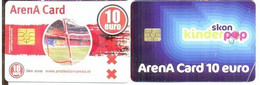 ARENA CARD : 2 Cards As Pictured - Da Identificare