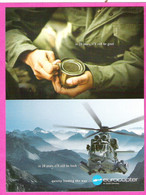 Carte Promotionnelle Hélicoptère De Combat EUROCOPTER EC725 Caracal - Hélicoptères