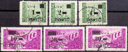 SLOVENIA - TRIESTE - ZONE B - PORTO Sa. 8/13 - Used - 1946 - Portomarken