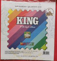 FOGLI KING SAN MARINO 2018 QUARTINE - Non Classés