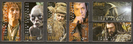 New Zealand 2012 MiNr. 2977 - 2982 Neuseeland CINEMA HOBBIT J. R. R. Tolkien  6V  MNH** 13,00 € - Unused Stamps