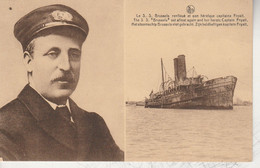 Le S.S. Brussels Renfloué Et Son Héroïque Capitaine Fryait - Hafenwesen