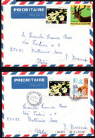 Nuova Caledonia, Lotto Storia Postale Per L'Italia - Briefe U. Dokumente