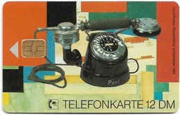 Germany - Alte Telefonapparate 4 - Standardwählapparat Kuhfuß (1925) E08 08.92 - 12DM-40Units, 30.000ex, Mint - E-Series: Editionsausgabe Der Dt. Postreklame
