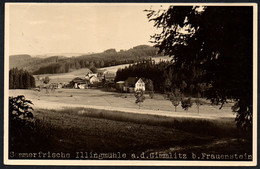 E7373 - Frauenstein Illingmühle Mühle - B. Gönsel - Landpost Landpoststempel über Dippoldiswalde - Frauenstein (Erzgeb.)