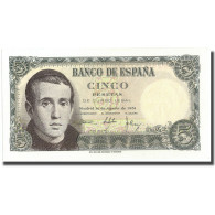 Billet, Espagne, 5 Pesetas, 1951, 1951-08-16, KM:140a, NEUF - 5 Pesetas