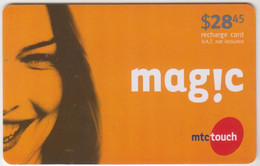 LEBANON - Mag!c Woman, MTC Touch Recharge Card 28.45$, Exp.date 02/02/07, Used - Liban