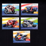 11844459644 2004  (XX) SCOTT  2306 2310 POSTFRIS MINT NEVER HINGED POSTFRISCH  - GRAND PRIX MOTORCYCLE RACING - Altri & Non Classificati