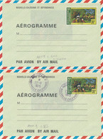 NOUVELLE CALEDONIE - AEROGRAMME YT N°7 ** + YT 7 Obl CàD Noumea 22/8/79 - Cote 135€ - LE PILOU - Aerograms