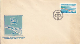 SCIENCE, ENERGY, WATER, IRON GATES WATER POWER PLANT, SPECIAL COVER, 1972, ROMANIA - Water