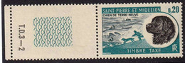 ST-PIERRE-ET-MIQUELON - Faune, Chien De Terre-Neuve - Y&T Tbre-taxe N° 77-79-80-81 - 1973 - Autres & Non Classés