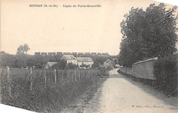 Houdan        78         Chemin De Fer. Ligne De Paris-Granville    (voir Scan) - Houdan
