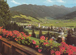 1005) RADSTADT Im PONGAU - Gegen Die Tauern - Salzburg - Haus Details Vom Blumenbalkon - Radstadt