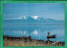 L'étang De Canet-en-Roussillon Saint-Nazaire Et Le Canigou (66) 2scans 07-09-1988 Flamme De St-Cyprien-Plage - Canet En Roussillon