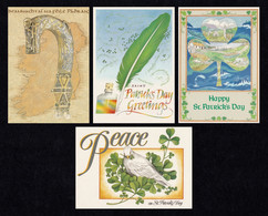 IRELAND 1993 St Patrick's Day: Set Of 4 Pre-Paid Postcards MINT/UNUSED - Postal Stationery