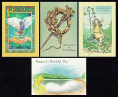 IRELAND 1999 St Patrick's Day: Set Of 4 Pre-Paid Postcards MINT/UNUSED - Postal Stationery