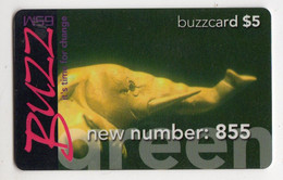 TANZANIE RECHARGE BUZZCARD 5$  ELEPHANT Date 01/01/2004 - Tansania