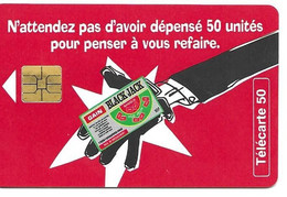 Telecarte  Jeux Black Jack - Jeux