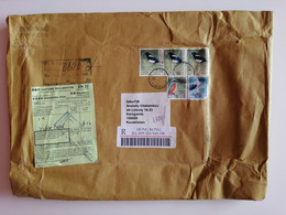 HONG KONG.COVER WITH STAMPS  ..PAST MAIL ..REGISTERED..PAR AVION - Covers & Documents