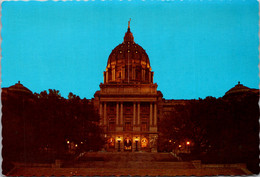 Pennsylvania Harrisburg State Capitol Building At Night - Harrisburg