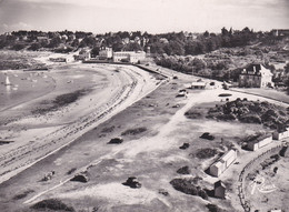 Cpsm 10x15 .  (Vue Aérienne) TEBEURDEN (22) Vue Prise Du Castel Sur La Plage De Trazoul (Phot. R. Caoudal) - Trébeurden