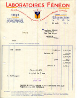 69.LYON.LABORATOIRES FENEON.CHOMEL PHARMACIEN 14 & 16 RUE DES TUILLIERS. - Drogerie & Parfümerie