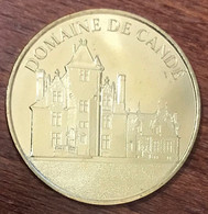 37 MONTS DOMAINE DE CANDÉ MDP 2019 MEDAILLE SOUVENIR MONNAIE DE PARIS JETON TOURISTIQUE MEDALS COINS TOKENS - 2019