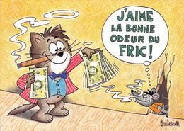 Barberousse Une Vie De Chat N°11 J'aime La Bonne Odeur Du Fric Chat Cigare Pascal Et Souris - Barberousse