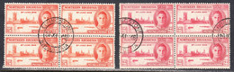 Northern Rhodesia 1946 Peace Issue, First Day Of Issue, Cancelled, Sc# ,SG 46-47 - Rhodésie Du Nord (...-1963)