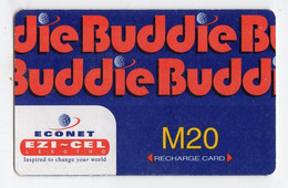 LESOTHO Recharge BUDDIE ECONET M20 Date 28/03/2004 - Lesotho