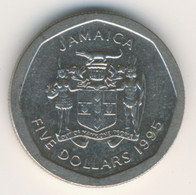 JAMAICA 1995: 5 Dollars, KM 163 - Jamaique