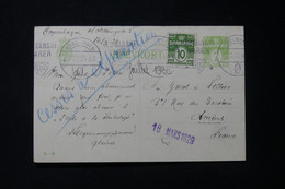 DANEMARK - Entier Postal + Complément De Copenhague Pour Yvert Et Tellier à Amiens En 1930 - L 86757 - Interi Postali