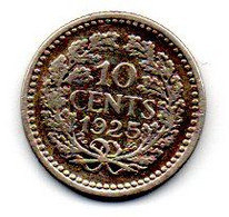 Pays -Bas - 10 Cents 1925 - TTB - 10 Cent