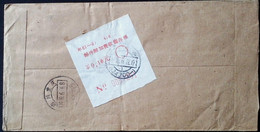 CHINA CHINE CINA  COVER WITH SICHUAN ZHONGXIAN 634300  ADDED CHARGE LABELS (ACL) 0.10 YUAN - Other & Unclassified