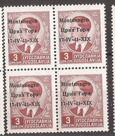 2021-03 -01 ITCGOK   1941 ITALIA MONTENEGRO OCCUPAZZIONE EXCELLENT QUALITY FOR THE COLLECTION  MNH - Montenegro