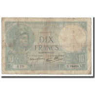 France, 10 Francs, Minerve, 1940, 1940-10-24, B, Fayette:7.18, KM:84 - 10 F 1916-1942 ''Minerve''