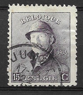 OBP169 Met Cirkelstempel Jumet - 1919-1920 Roi Casqué