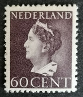 Nederland/Netherlands - Nr. 345 (postfris Met Plakker) Wilhelmina 1940-1947 - Other & Unclassified
