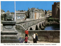 (GG 25 A) Ireland - Limerick (treaty Stone - Castle & Bridge) - Limerick