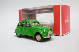 Norev - CITROEN 2CV 6 SPECIAL 1979 Vert Bamboo Neuf NBO 3 Inches 1/64 - Norev