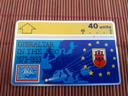 Gibraltar Phonecard 308 A Used Rare - Gibraltar